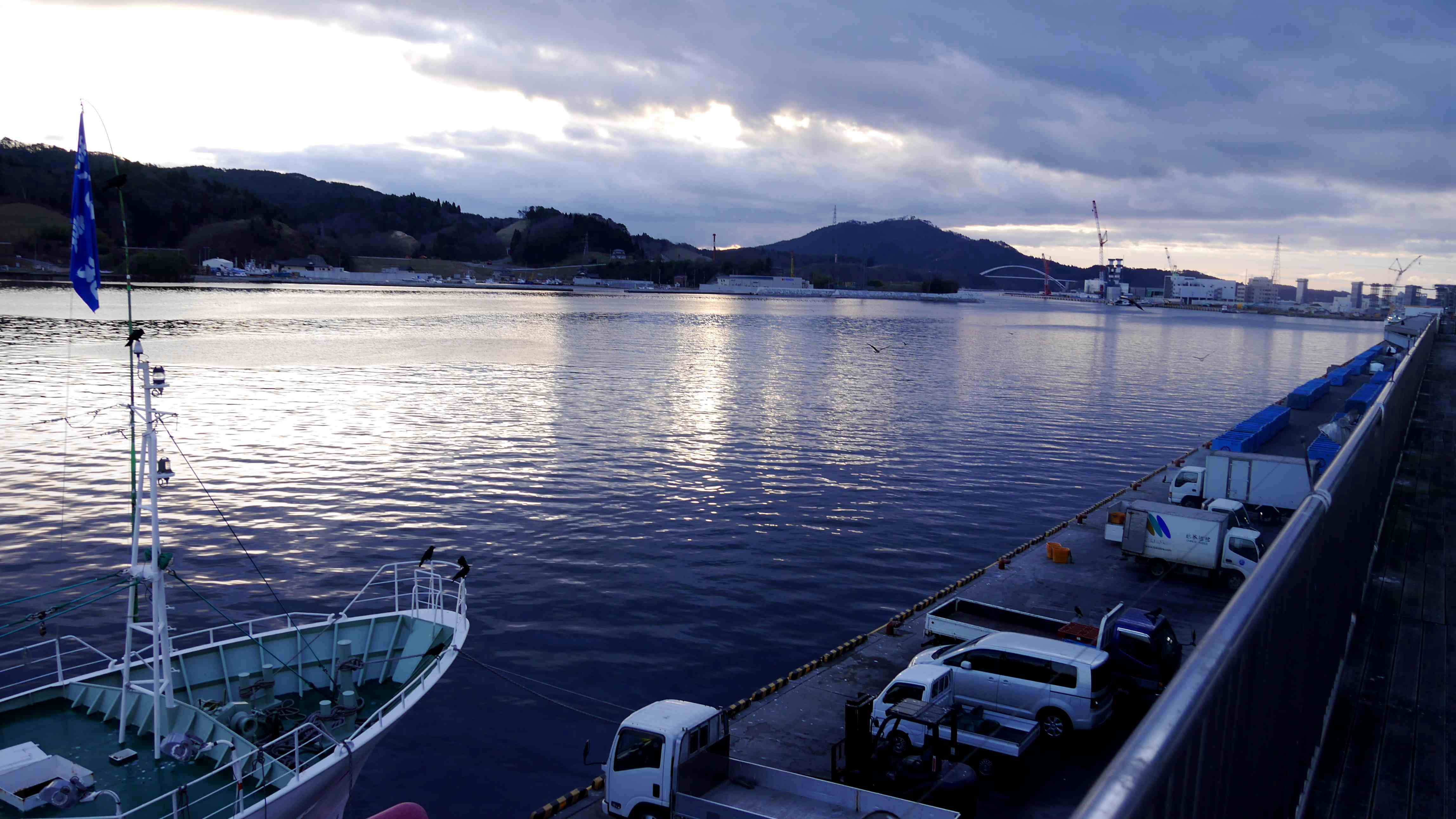 氣仙沼站風景